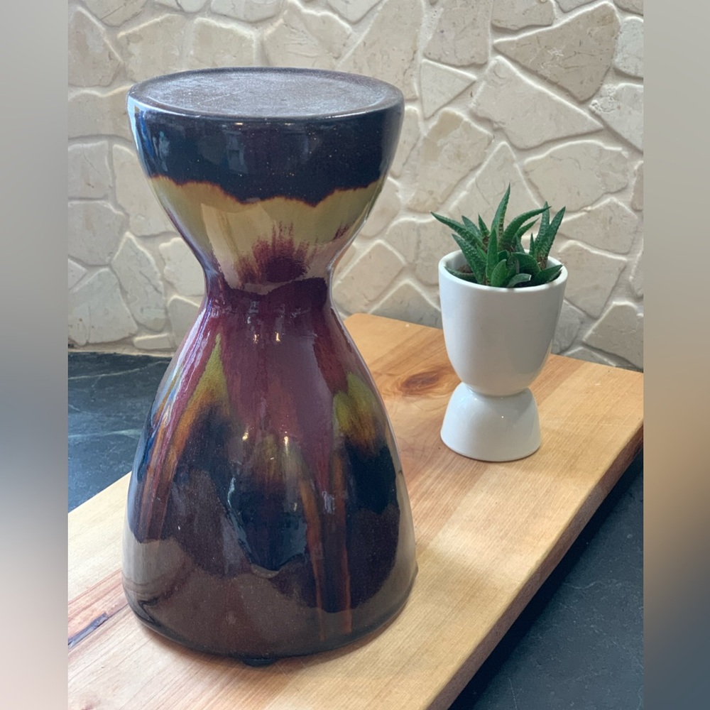PIER 1 | Glazed Pillar Candle Holder